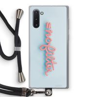 #nofilter: Samsung Galaxy Note 10 Transparant Hoesje met koord