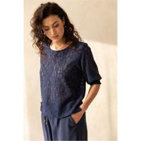 Blouse ronde hals