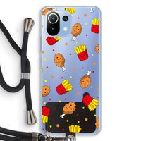Chicken 'n Fries: Xiaomi Mi 11 Lite Transparant Hoesje met koord