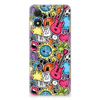 Motorola Moto E13 Silicone Back Cover Punk Rock