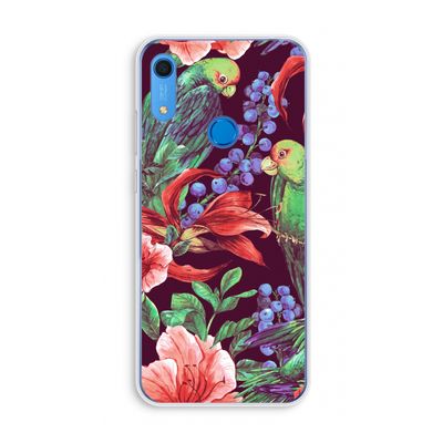 Papegaaien: Huawei Y6s Transparant Hoesje