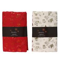 Decoris kerst tafelkleed 180x140cm