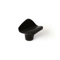 Deurknop Rei 749 Zwart Metaal 32 x 31 mm 4 Onderdelen