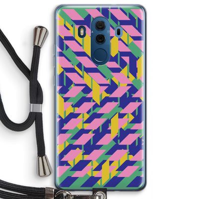 Skew Blush 1: Huawei Mate 10 Pro Transparant Hoesje met koord