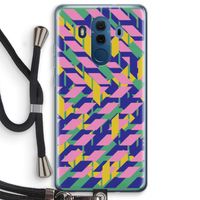 Skew Blush 1: Huawei Mate 10 Pro Transparant Hoesje met koord