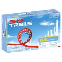 Sky Trails: Set di azione looping, circuito aereo, 15 pezzi, età 7+