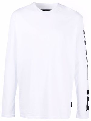 Philipp Plein t-shirt à encolure ronde - Blanc