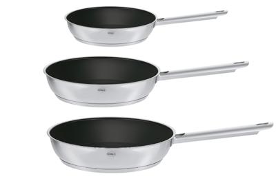 Rosle Koekenpannenset Elegance - ø 20, 24 en 28 cm - Standaard anti-aanbaklaag