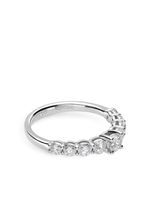 LEO PIZZO bague Anniversary en or blanc 18ct ornée de diamants - Argent