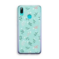 Small white flowers: Huawei P Smart (2019) Transparant Hoesje