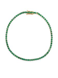 SHAY bracelet en or 18ct serti d'émeraudes - Vert