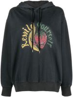 Stella McCartney hoodie Rewild à imprimé graphique - Noir