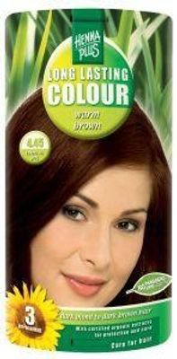 Long lasting colour 4.45 warm brown
