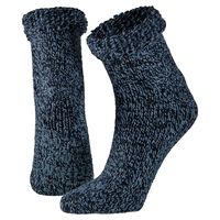 Wollen huis sokken anti-slip voor kinderen navy maat 31-34 31/34  -