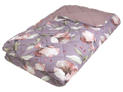 LIVARNO home Plaid 150 x 250 cm (Bloemen/lichtroze)