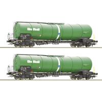 Roco 6600147 H0 2-delige set ketelwagens van de OnRail