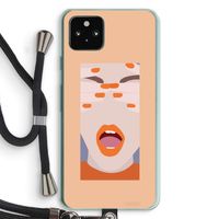 Surprise: Pixel 5a 5G Transparant Hoesje met koord