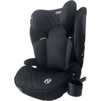 Isofix autostoel - NANIA - BARI - Groep 2/3 - I-maat - Zwart