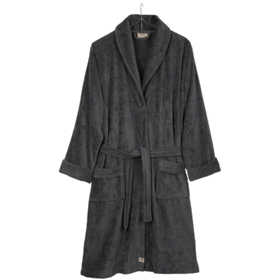 Walra Walra Badjas Casual Robe S/M - Antraciet