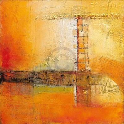Kunstdruk Bea Danckaert - Stairway to heaven 98x98cm