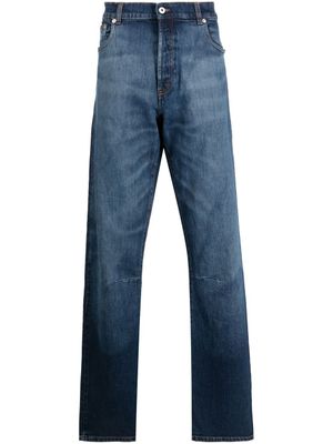 Heron Preston jean Ex-Ray à coupe droite - Bleu