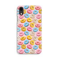 Pink donuts: iPhone XR Volledig Geprint Hoesje