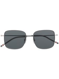 Thom Browne Eyewear lunettes de soleil à monture pilote - Gris