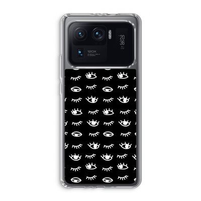 Eye pattern #3: Xiaomi Mi 11 Ultra Transparant Hoesje