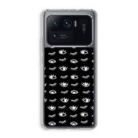 Eye pattern #3: Xiaomi Mi 11 Ultra Transparant Hoesje