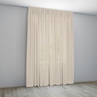 Overgordijn Athene Creme Coupage Overgordijn Athene Creme Coupage
