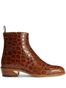 Giuseppe Zanotti Fabyen leather boots - Marron