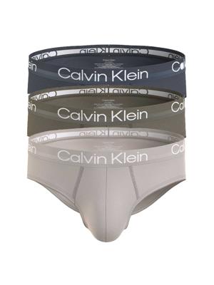 Calvin Klein - 3p Hipbrief - Modern Structure - N2N, Maat:S
