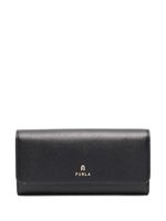 Furla portefeuille continental en cuir grainé - Noir - thumbnail