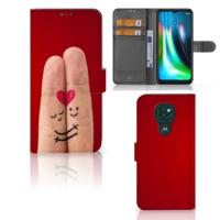 Motorola Moto G9 Play | E7 Plus | Wallet Case | met Pasjes | Liefde - Origineel Romantisch Cadeau