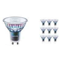 Voordeelpak 10x Philips MASTER LEDspot ExpertColor GU10 PAR16 5.5W 375lm 25D - 930  | Hoogste Kleurweergave - Dimbaar - Vervanger voor 50W - thumbnail