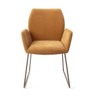 Jesper Home Misaki eetkamerstoel Honey Harvest slide rose