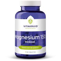 Magnesium 150 malaat 180 tabletten - Vitakruid