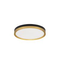 Lyora PlafonniereCantria zwart met goud Ø 40cm - 9695236