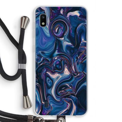 Mirrored Mirage: Samsung Galaxy A10 Transparant Hoesje met koord