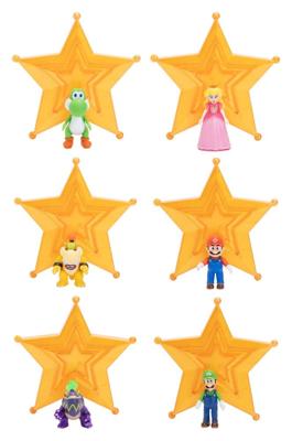 The Super Mario Galaxy Movie Action Figures 4 cm Wave 1 Assortment (12)