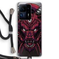 Hell Hound and Serpents: Xiaomi Mi Mix 4 Transparant Hoesje met koord