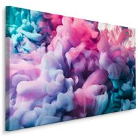 Schilderij - Kleurrijk Abstract, Multikleur, Premium Print