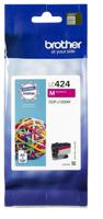Brother LC-424M inktcartridge 1 stuk(s) Origineel Magenta