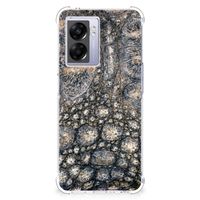 OPPO A77 5G | A57 5G Case Anti-shock Krokodillenprint - thumbnail