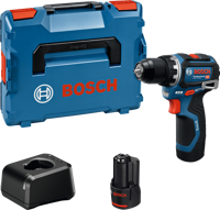 Bosch Blauw gsr 12v-32 accuschroefboormachine | 2x gba 12v 2,0 ah en lader gal 12v-20 - 06019n7002