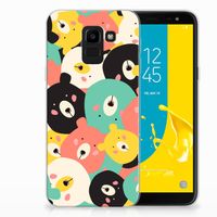 Samsung Galaxy J6 2018 Telefoonhoesje met Naam Bears