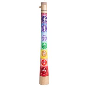 Houten Didgeridoo - 7 Chakra's (ca. 60 cm)