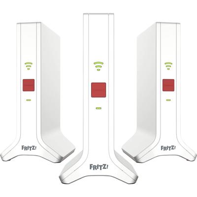AVM WiFi-versterker FRITZ!Mesh Set 4200 3er-Set 20003107 LAN 10/100/1000 MBit/s Mesh-compatible