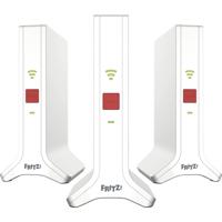 AVM WiFi-versterker FRITZ!Mesh Set 4200 3er-Set 20003107 LAN 10/100/1000 MBit/s Mesh-compatible AVM WiFi-versterker FRITZ!Mesh Set 4200 3er-Set 20003107 LAN 10/100/1000 MBit/s Mesh-compatible