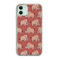 Mammoet: iPhone 11 Transparant Hoesje